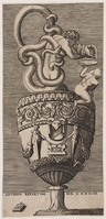 KG 00276
<br/>
Antieke vaas met man omwonden met slangen
<br/>
<em>Vico, Enea (1523-1567)</em>